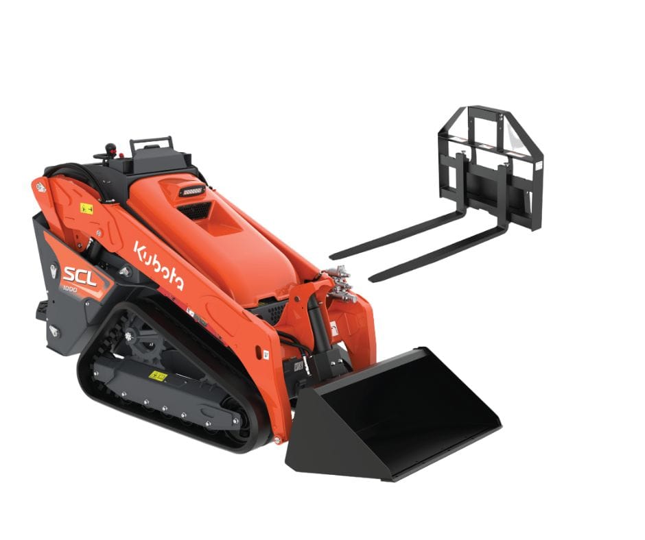 Mini Kubota SCL1000 Stand on Track loader